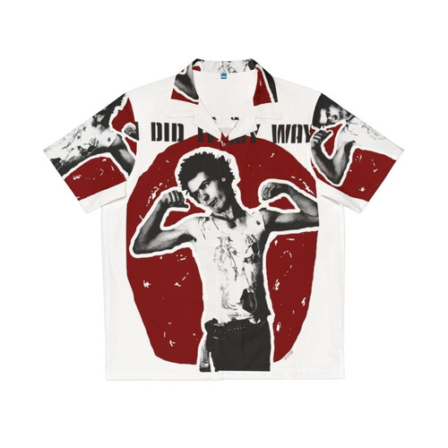 Sid Vicious "I Did It My Way" Punk Hawaiian Shirt