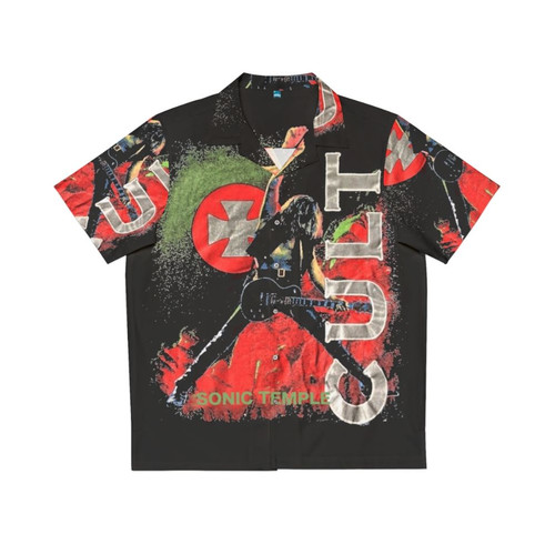 Sonic Temple Cult 80s Heavy Metal Hawaiian Shirt