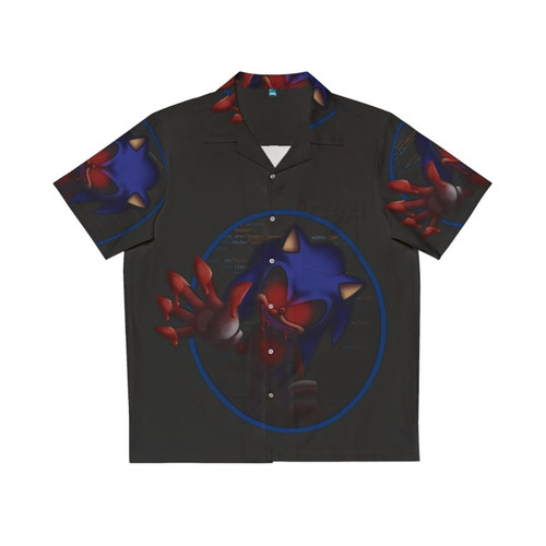 Sonic Exe Horror Hawaiian Shirt with Creepy and Unique Design
