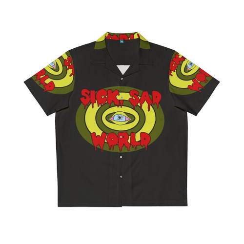 Sick Sad World Grunge 90s Hawaiian Shirt