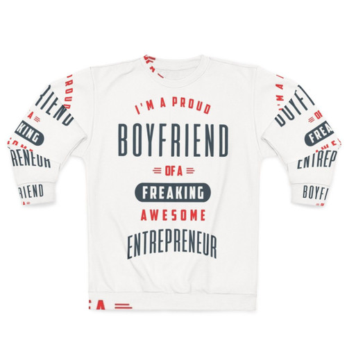 Motivational entrepreneur sweatshirt with inspirational design