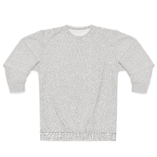 Shrek script printed sweatshirt