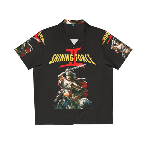 Shining Force 2 Hawaiian Shirt with Retro 1990s Video Game Artwork