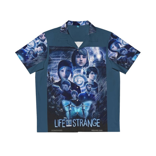 Life Is Strange Movie Poster Hawaiian Shirt featuring Chloe Price and Max Caulfield