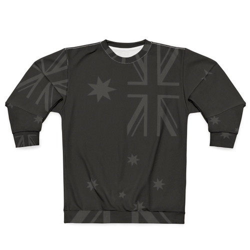 Australia blackout stealth flag patriotic sweatshirt