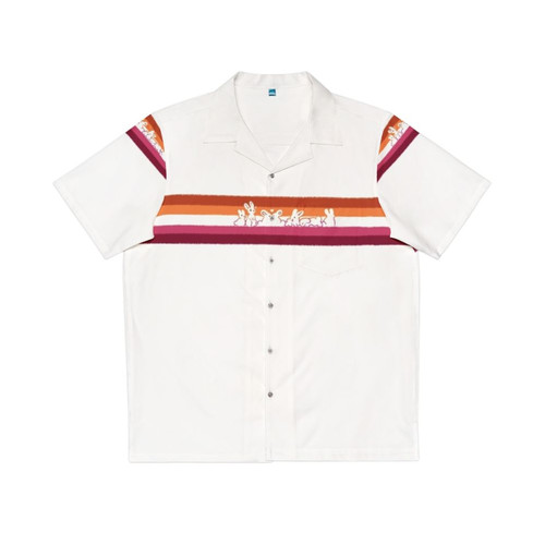 Lesbian Pride Rabbits Hawaiian Shirt