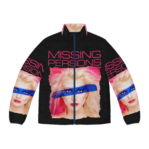 Missing Persons Band 80s New Wave Puffer Jacket