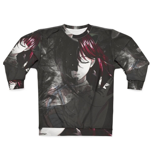 Elfen Lied anime sweatshirt featuring a kawaii and horror inspired design