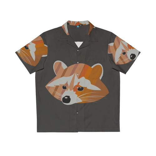 Colorful Raccoon Hawaiian Shirt