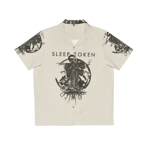 sleep token four hands one face hawaiian band shirt