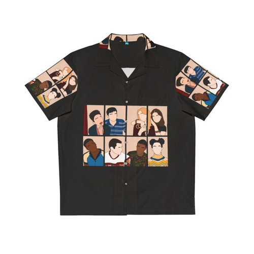 Sex Education Cast Hawaiian Shirt - Tropical Netflix TV Show Merch