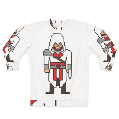 Assassin's Creed Ezio pixel art sweatshirt
