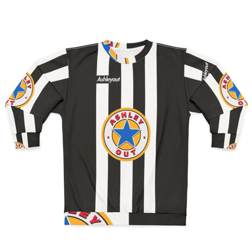 Newcastle United Ashleyout Yellow Circle Sweatshirt