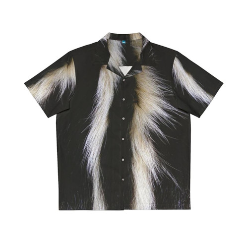 Skunk Stripes Hawaiian Shirt