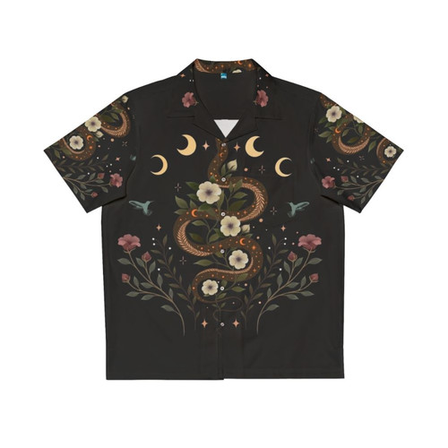 Serpent Spell Botanical Hawaiian Shirt