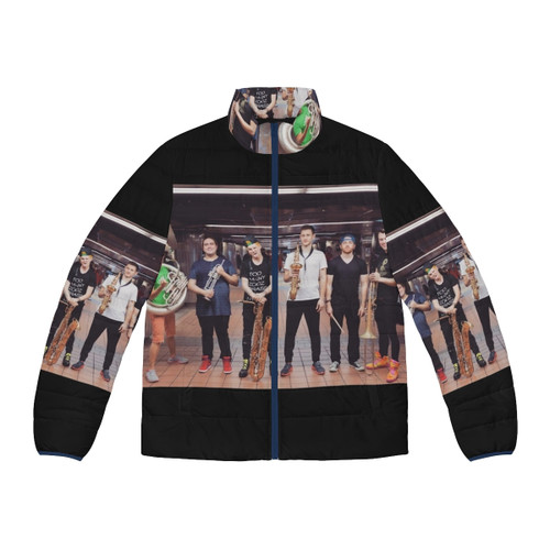 Lucky Chops Puffer Jacket - Stylish and Warm Band Merch for Music Fans