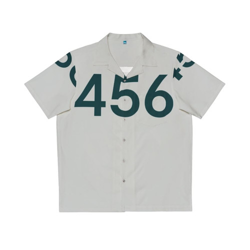 Seong Gi-hun 456 Hawaiian Shirt - Squid Game Netflix Merchandise