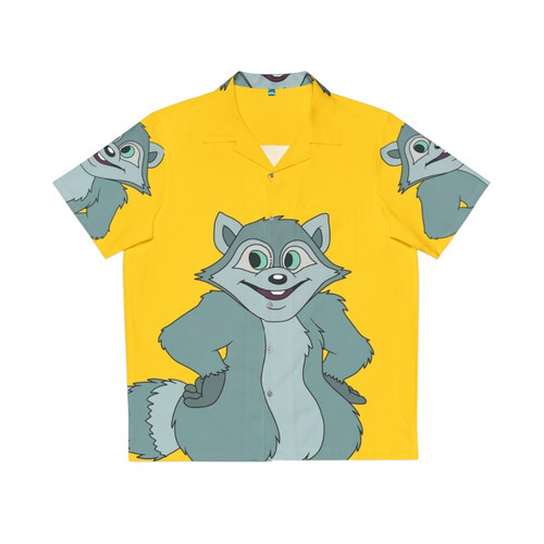 Cheeky Raccoon Hawaiian Shirt