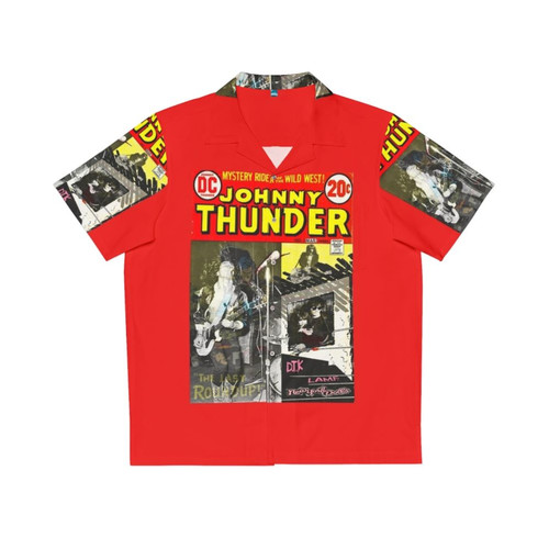 Johnny Thunders Hawaiian Shirt - New York Punk Rock Style