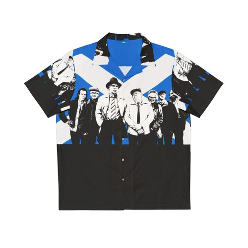 Craiglang's Finest Scottish Flag Hawaiian Shirt, Scottish Hawaiian Shirt