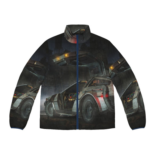 Lost Highway David Lynch Puffer Jacket featuring iconic movie characters and director