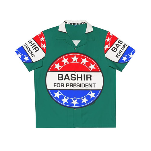 Sci-Fi Hawaiian Shirt with Star Trek References