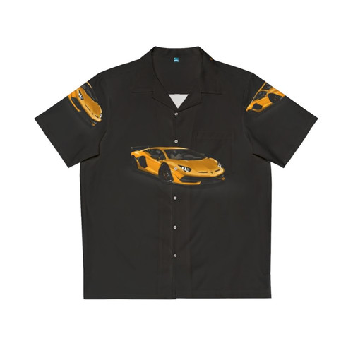 Lamborghini Aventador SVJ Hawaiian Shirt