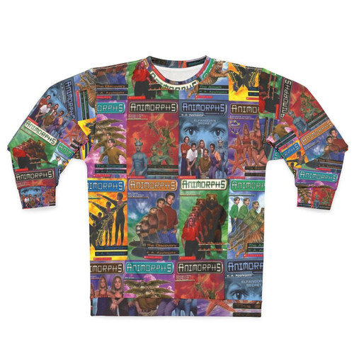 Animorphs book covers graphic sweatshirt