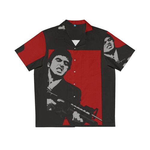 Scarface Point Authentic Hawaiian Shirt with Al Pacino