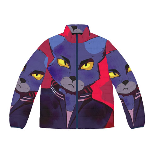 Lone Digger Puffer Jacket 2 - Furry cat-inspired winter outerwear