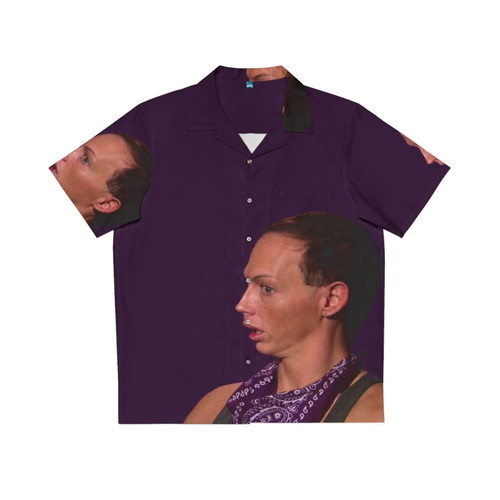 Back Rolls Hawaiian Shirt with Macintosh Plus Vaporwave Aesthetic