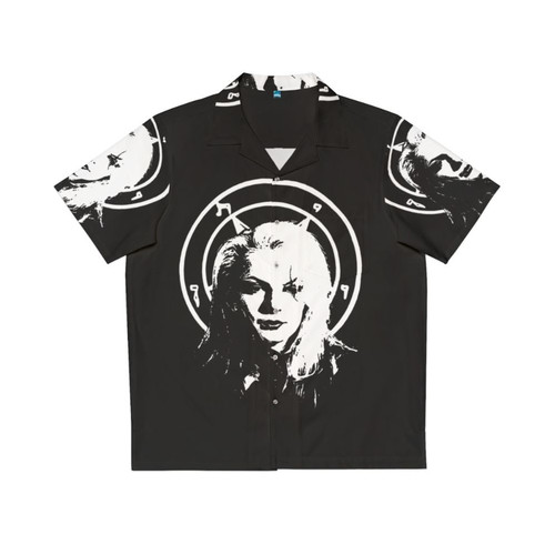 Satanic Hawaiian Shirt featuring Zeena Lavey and the Church of Satan