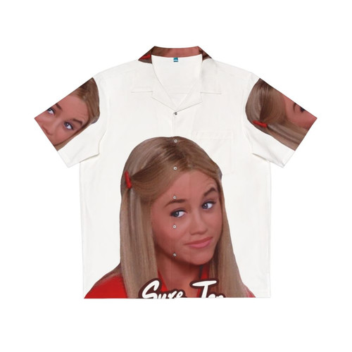 Sassy "Sure Jan" Brady Bunch 80s Hawaiian Shirt