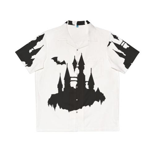 Classic Castlevania-inspired Hawaiian shirt design
