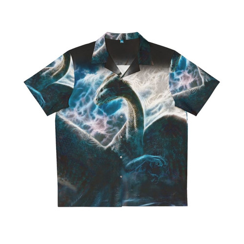 Saphira the Dragon from Eragon Movie Themed Hawaiian Shirt