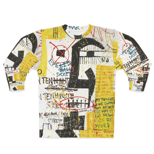 Alive Abstract Art Sweatshirt - Modern Neo-Expressionism