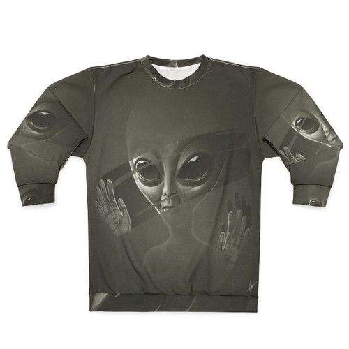 Alien Sweatshirt with Cosmic Design