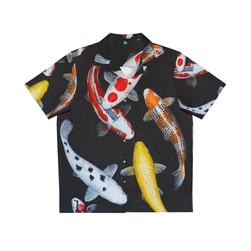 Koi Lucky Mix Hawaiian Shirt with Colorful Koi Fish Motif