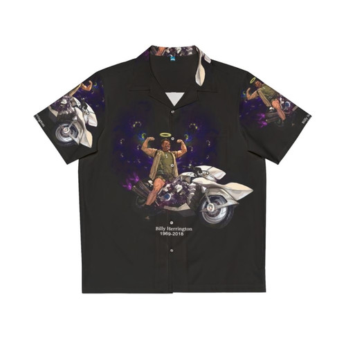 Rest in Peace Aniki Memorial Hawaiian Shirt with Gachimuchi and Bodybuilding Imagery