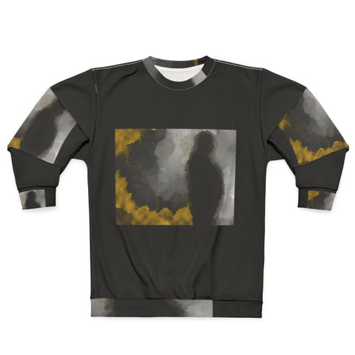 Alfred Hitchcock Silhouette Sweatshirt with Gold Details