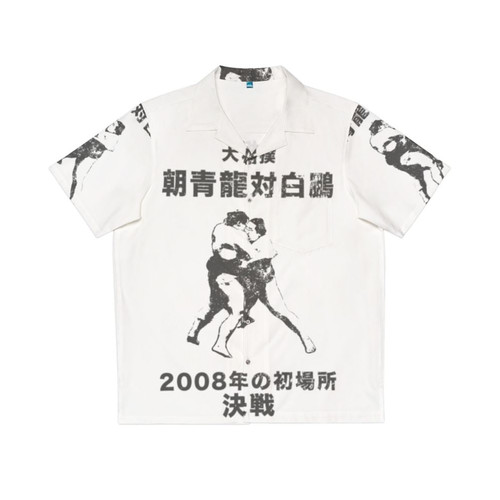 Japanese Sumo Hawaiian Shirt featuring Asashoryu and Hakuho
