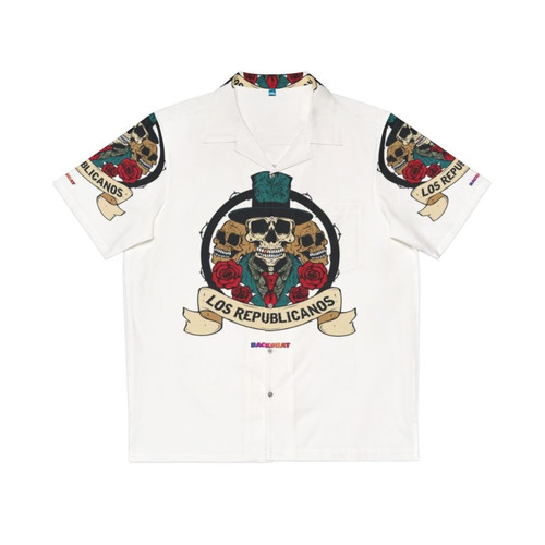 Republican Party Hawaiian Shirt with Los Republicanos Emblem