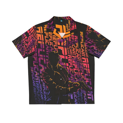 Replicant City Bladerunner Sci-Fi Hawaiian Shirt