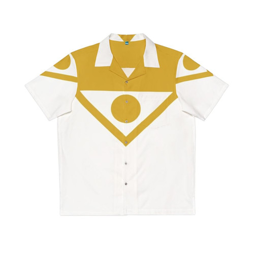 Apollo Hawaiian Shirt with Superhero and Sun God Design