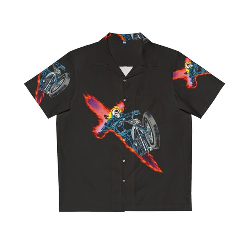 Saint Jhn Hawaiian Shirt with Tropical Floral Print