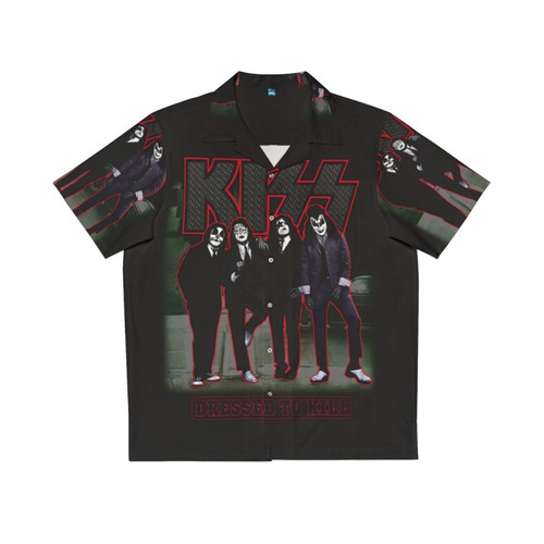 Kiss Dressed To Kill Hawaiian Style Shirt