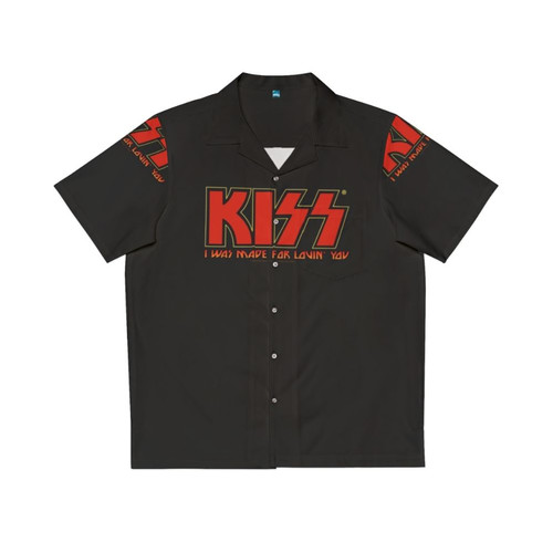 Kiss Band "I Was Made For Lovin You" Hawaiian Shirt