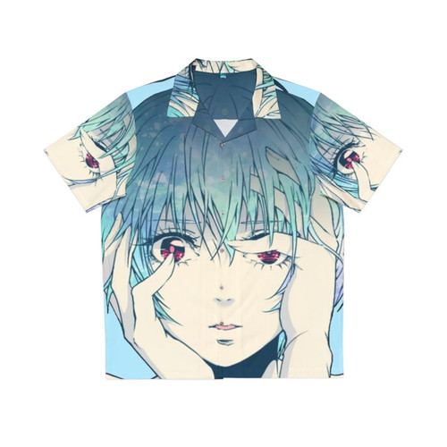 Rei Ayanami Neon Genesis Evangelion Hawaiian Shirt