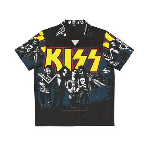 Kiss 74 Central Park Stroll Hawaiian Shirt