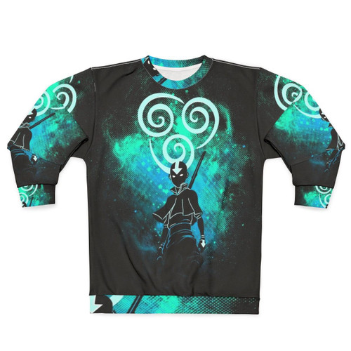 Air Art Avatar Sweatshirt featuring characters from the popular anime series